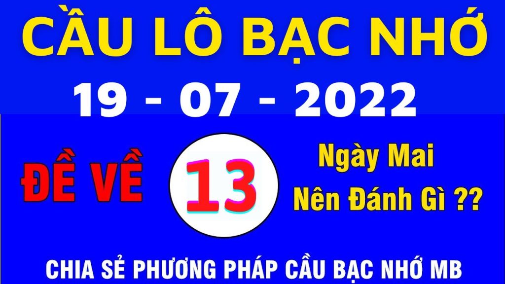 Đề về 13 hôm sau đánh con gì