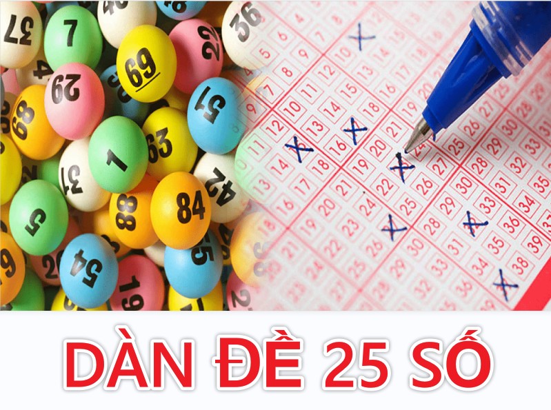 dàn đề 25 số khung 3 ngày