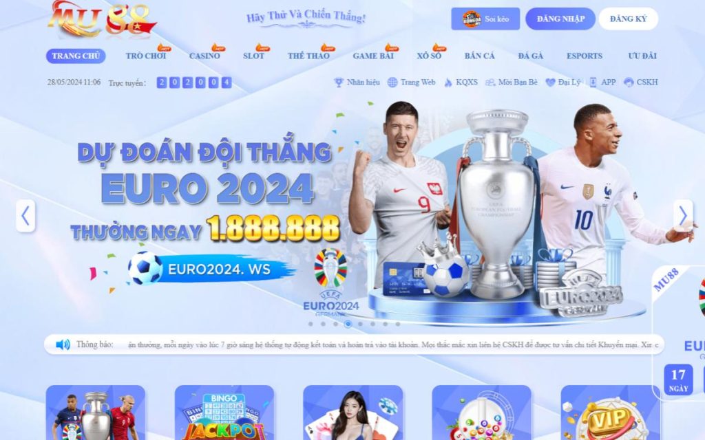 đăng nhập mu88 trên điện thoại